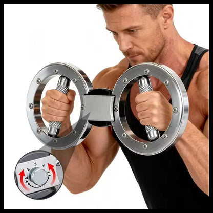 360° Rotating Arm Exerciser with 5 Resistance Levels 360° Rotating Arm Exerciser with 5 Resistance Levels