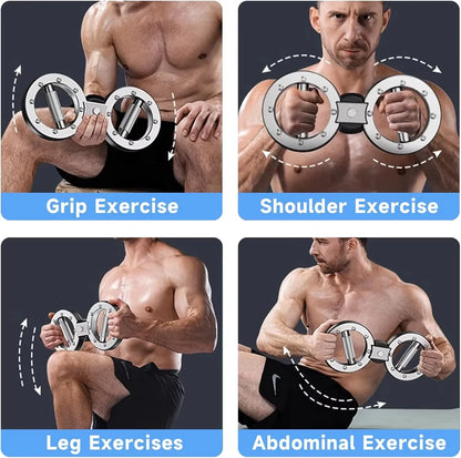 360° Rotating Arm Exerciser with 5 Resistance Levels 360° Rotating Arm Exerciser with 5 Resistance Levels
