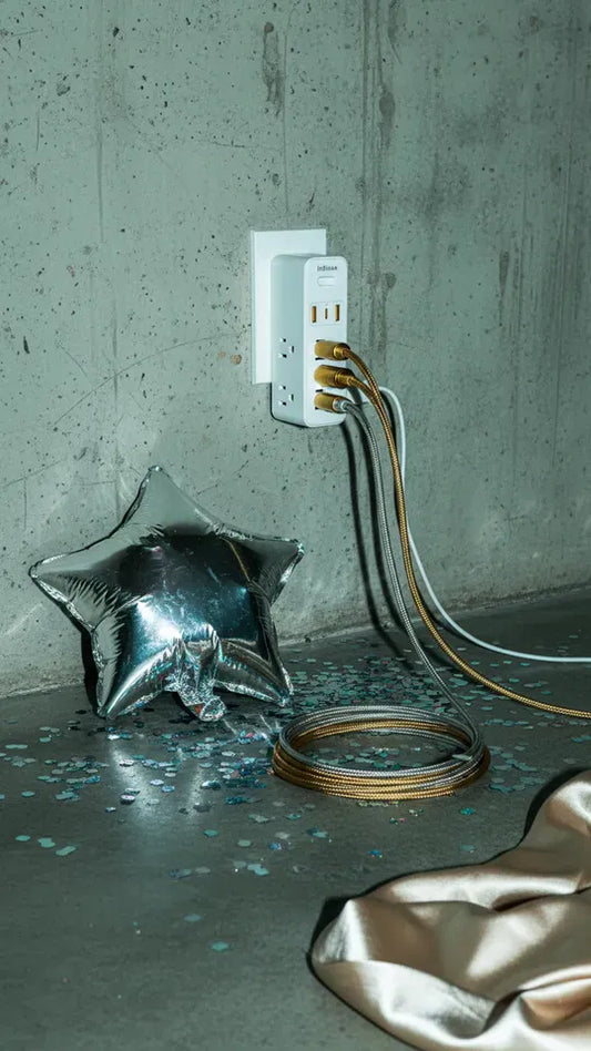 360°Rotating Plug US Power Strip with 6 AC Outlets 3 USB Ports 360°Rotating Plug US Power Strip with 6 AC Outlets 3 USB Ports