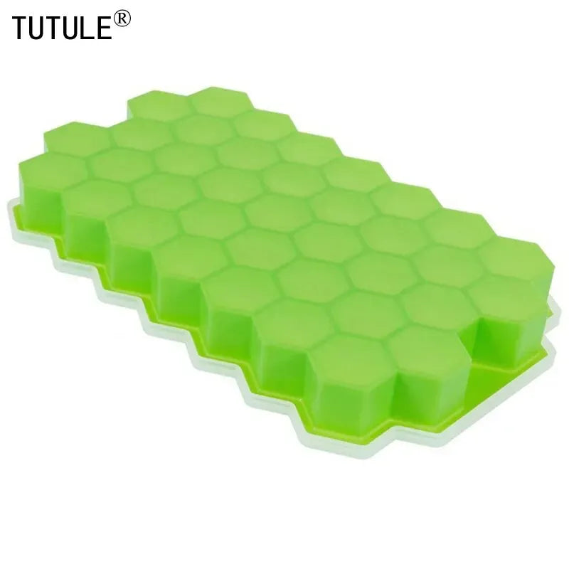 37 Compartment Honeycomb Ice Compartment Molds Jelly Ice Cube Tray with Lid Honeycomb Ice Cube Ice Box Moulds 37 Compartment Honeycomb Ice Compartment Molds Jelly Ice Cube Tray with Lid Honeycomb Ice Cube Ice Box Moulds