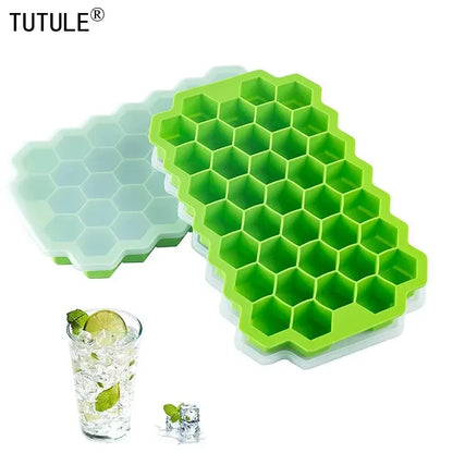 37 Compartment Honeycomb Ice Compartment Molds Jelly Ice Cube Tray with Lid Honeycomb Ice Cube Ice Box Moulds 37 Compartment Honeycomb Ice Compartment Molds Jelly Ice Cube Tray with Lid Honeycomb Ice Cube Ice Box Moulds