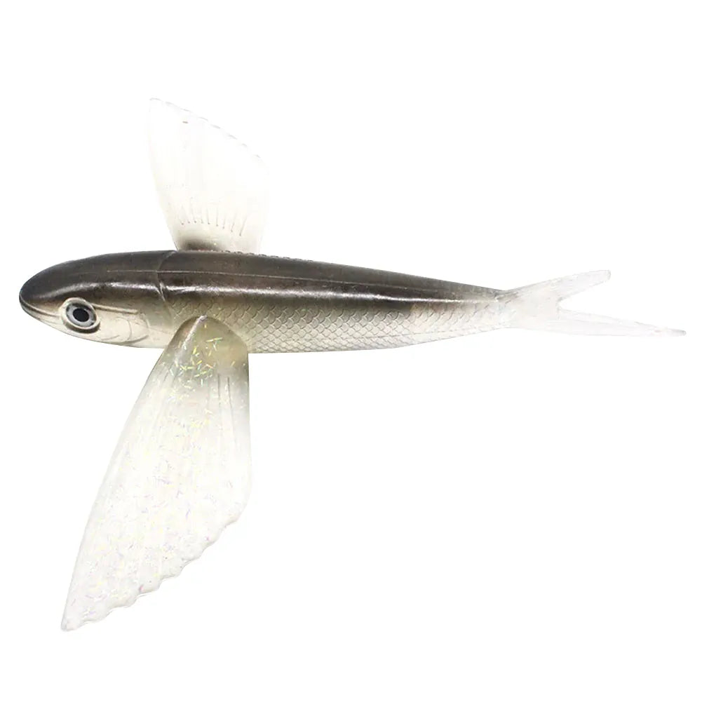 3D Flying Fish Soft Lure Trolling Bait Tuna Mackerel – Wahooly 3D Flying Fish Soft Lure – Trolling Bait for Tuna, Mackerel & Big Game