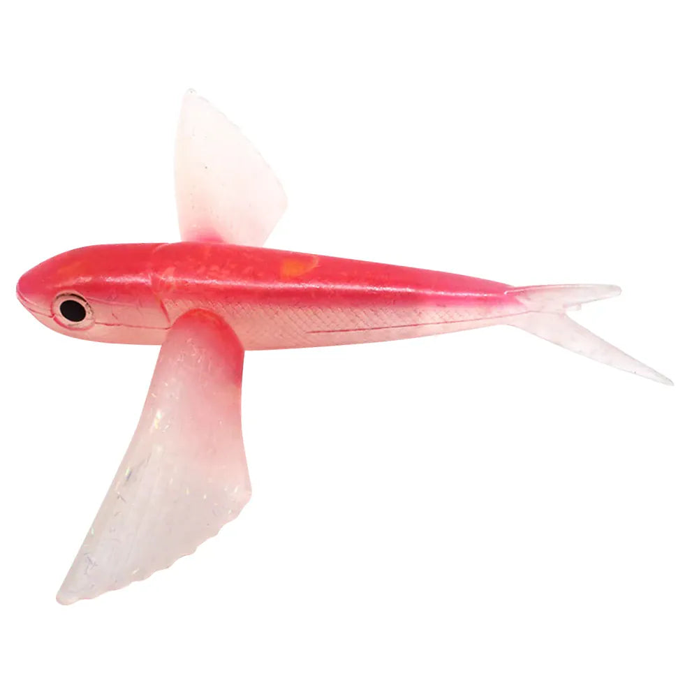 3D Flying Fish Soft Lure Trolling Bait Tuna Mackerel – Wahooly 3D Flying Fish Soft Lure – Trolling Bait for Tuna, Mackerel & Big Game