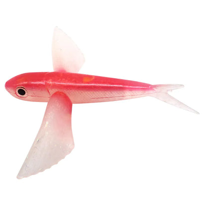 3D Flying Fish Soft Lure Trolling Bait Tuna Mackerel – Wahooly 3D Flying Fish Soft Lure – Trolling Bait for Tuna, Mackerel & Big Game