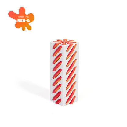 3D Printed Impossible Pyramid Fidget Toy | Helix Sculpture 3D Printed Impossible Pyramid Pass-through Sculpture Square Pillar Helix Screw Fidget Toy Spiral Cone Decompression Ornament