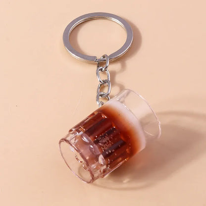 3D Resin Sports Ball Keychain — Football & Basketball Key Ring Gift 3D Resin Sports Ball Keychain — Football & Basketball Key Ring Charm for Men, Women & Bags