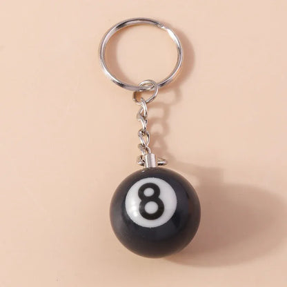 3D Resin Sports Ball Keychain — Football & Basketball Key Ring Gift 3D Resin Sports Ball Keychain — Football & Basketball Key Ring Charm for Men, Women & Bags