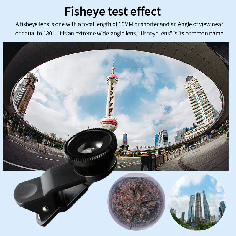 3in1 Fisheye Wide Angle Micro Camera Lens for iPhone 3in1 Fisheye Wide Angle Micro Camera Lens for iPhone