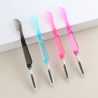 3PCS Stainless Steel Dual-Ended Eyelash Comb & Eyebrow Brush 3PCS Stainless Steel Dual-Ended Eyelash Comb & Eyebrow Brush