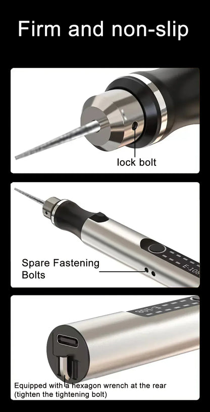 4.2V 5000-10000-18000r Electric Mini Grinder Engraving Pen Wireless Grinder Cordless Micro Rotary Tools Drill for Jewelry Metal 4.2V 5000-10000-18000r Electric Mini Grinder Engraving Pen Wireless Grinder Cordless Micro Rotary Tools Drill for Jewelry Metal