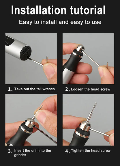 4.2V 5000-10000-18000r Electric Mini Grinder Engraving Pen Wireless Grinder Cordless Micro Rotary Tools Drill for Jewelry Metal 4.2V 5000-10000-18000r Electric Mini Grinder Engraving Pen Wireless Grinder Cordless Micro Rotary Tools Drill for Jewelry Metal