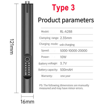 4.2V 5000-10000-18000r Electric Mini Grinder Engraving Pen Wireless Grinder Cordless Micro Rotary Tools Drill for Jewelry Metal 4.2V 5000-10000-18000r Electric Mini Grinder Engraving Pen Wireless Grinder Cordless Micro Rotary Tools Drill for Jewelry Metal