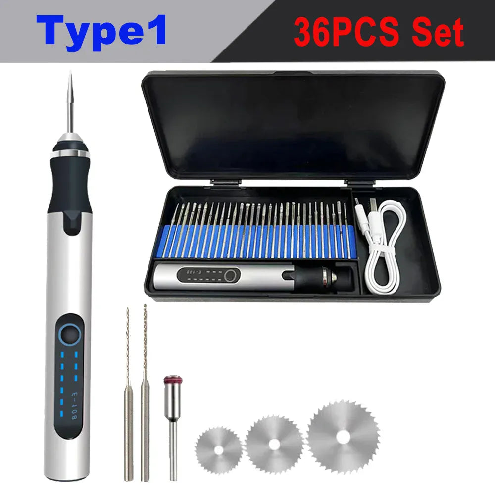 4.2V 5000-10000-18000r Electric Mini Grinder Engraving Pen Wireless Grinder Cordless Micro Rotary Tools Drill for Jewelry Metal 4.2V 5000-10000-18000r Electric Mini Grinder Engraving Pen Wireless Grinder Cordless Micro Rotary Tools Drill for Jewelry Metal
