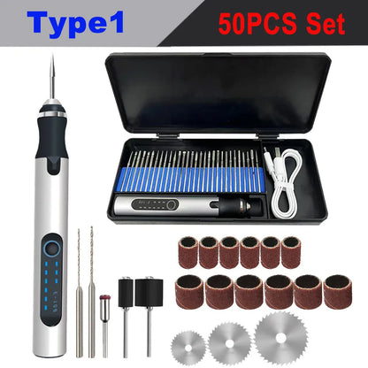 4.2V 5000-10000-18000r Electric Mini Grinder Engraving Pen Wireless Grinder Cordless Micro Rotary Tools Drill for Jewelry Metal 4.2V 5000-10000-18000r Electric Mini Grinder Engraving Pen Wireless Grinder Cordless Micro Rotary Tools Drill for Jewelry Metal