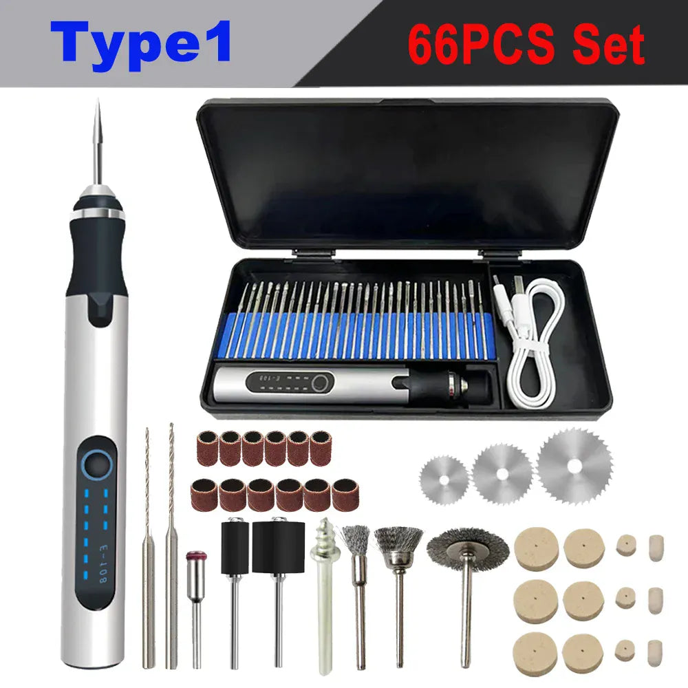 4.2V 5000-10000-18000r Electric Mini Grinder Engraving Pen Wireless Grinder Cordless Micro Rotary Tools Drill for Jewelry Metal 4.2V 5000-10000-18000r Electric Mini Grinder Engraving Pen Wireless Grinder Cordless Micro Rotary Tools Drill for Jewelry Metal
