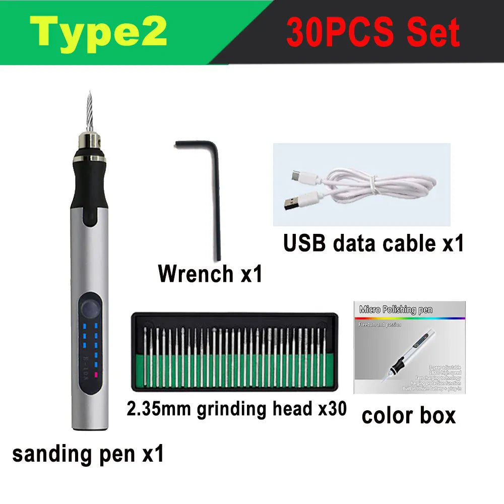 4.2V 5000-10000-18000r Electric Mini Grinder Engraving Pen Wireless Grinder Cordless Micro Rotary Tools Drill for Jewelry Metal 4.2V 5000-10000-18000r Electric Mini Grinder Engraving Pen Wireless Grinder Cordless Micro Rotary Tools Drill for Jewelry Metal