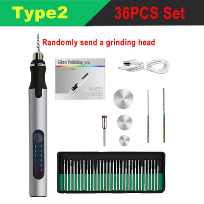 4.2V 5000-10000-18000r Electric Mini Grinder Engraving Pen Wireless Grinder Cordless Micro Rotary Tools Drill for Jewelry Metal 4.2V 5000-10000-18000r Electric Mini Grinder Engraving Pen Wireless Grinder Cordless Micro Rotary Tools Drill for Jewelry Metal