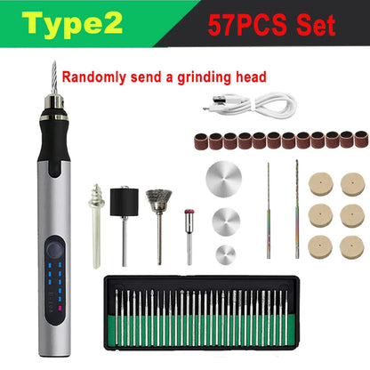 4.2V 5000-10000-18000r Electric Mini Grinder Engraving Pen Wireless Grinder Cordless Micro Rotary Tools Drill for Jewelry Metal 4.2V 5000-10000-18000r Electric Mini Grinder Engraving Pen Wireless Grinder Cordless Micro Rotary Tools Drill for Jewelry Metal