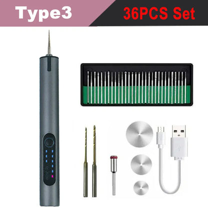 4.2V 5000-10000-18000r Electric Mini Grinder Engraving Pen Wireless Grinder Cordless Micro Rotary Tools Drill for Jewelry Metal 4.2V 5000-10000-18000r Electric Mini Grinder Engraving Pen Wireless Grinder Cordless Micro Rotary Tools Drill for Jewelry Metal