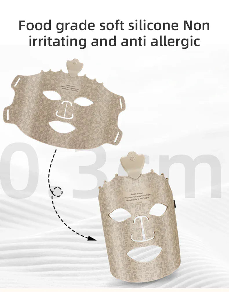 4 Colors Silicone LED Face Mask LED 4 Colors Silicone LED Face Mask LED