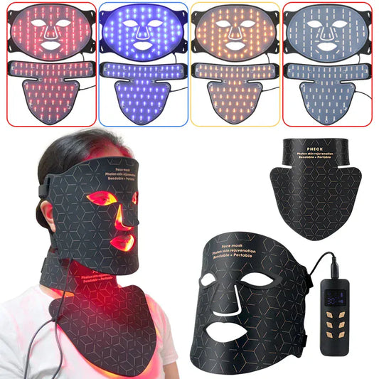 4 Colors Silicone LED Face Mask LED 4 Colors Silicone LED Face Mask LED