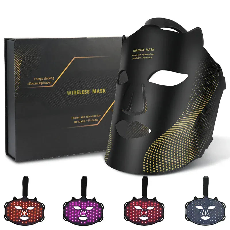 4 Colors Silicone LED Face Mask LED 4 Colors Silicone LED Face Mask LED