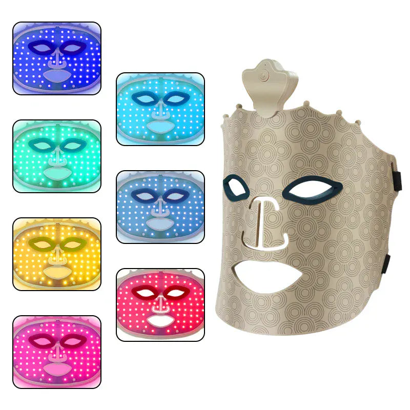 4 Colors Silicone LED Face Mask LED 4 Colors Silicone LED Face Mask LED