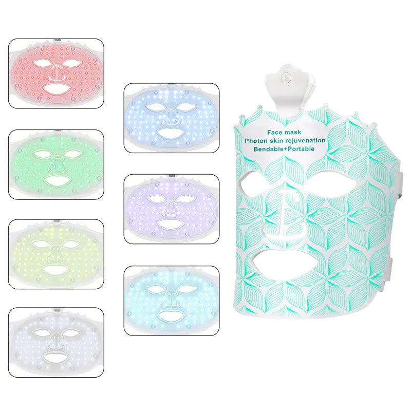 4 Colors Silicone LED Face Mask LED 4 Colors Silicone LED Face Mask LED