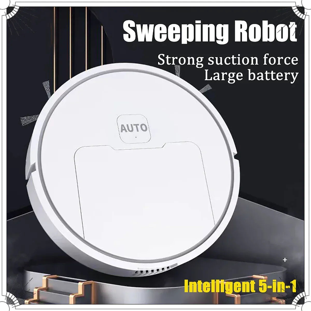 4-in-1 Automatic Intelligent Sweeping Robot Mopping Vacuuming Strong Cleaning Air Purification Spray Humidification Floor Mop 4-in-1 Automatic Intelligent Sweeping Robot Mopping Vacuuming Strong Cleaning Air Purification Spray Humidification Floor Mop