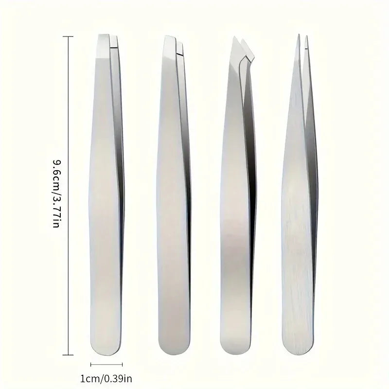 4 Piece Professional Tweezers Set 4 Piece Professional Tweezers Set