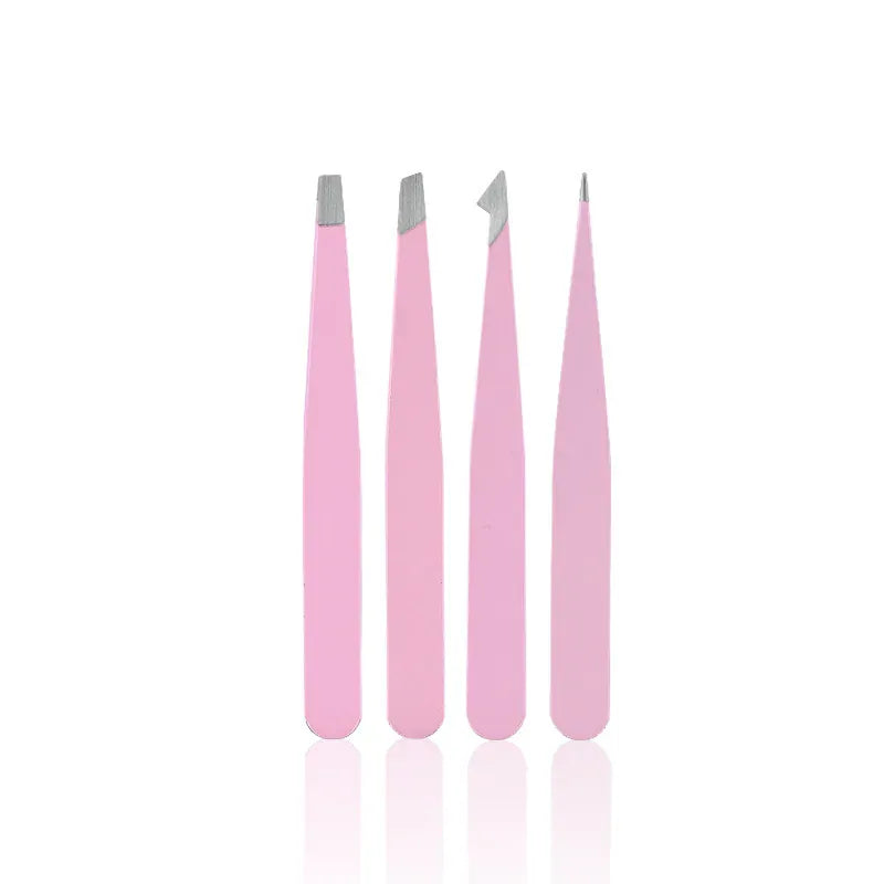 4 Piece Professional Tweezers Set 4 Piece Professional Tweezers Set
