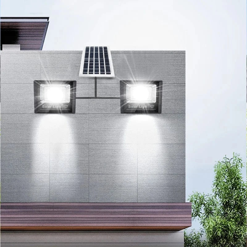 400W Led Solar Light High bright 2 Head Flood Light Waterproof Outdoor Garden wall light with Aluminum solar panel For garden 400W Led Solar Light High bright 2 Head Flood Light Waterproof Outdoor Garden wall light with Aluminum solar panel For garden