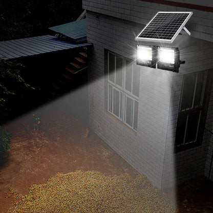 400W Led Solar Light High bright 2 Head Flood Light Waterproof Outdoor Garden wall light with Aluminum solar panel For garden 400W Led Solar Light High bright 2 Head Flood Light Waterproof Outdoor Garden wall light with Aluminum solar panel For garden