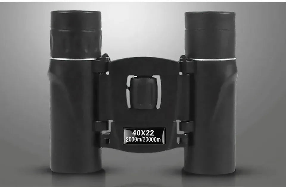 40x22 Mini Binoculars - BAK4 FMC, Folding, Water Resistant for Hunting & Travel 40x22 HD Powerful Binoculars 2000M Long Range Folding Mini Telescope BAK4 FMC Optics For Hunting Sports Outdoor Camping Travel