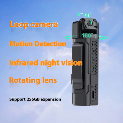 HD Sports Action Camera – Night Vision, Motion Detection & Loop Recording