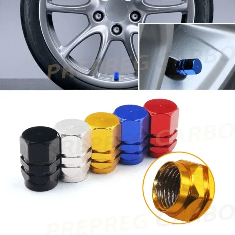 4Pcs Car Tire Valve Stems Cap Knurling Style Tire Valve Cap Aluminum Tire Wheel Stem Air Valve Cap Car Accessories 4Pcs Car Tire Valve Stems Cap Knurling Style Tire Valve Cap Aluminum Tire Wheel Stem Air Valve Cap Car Accessories