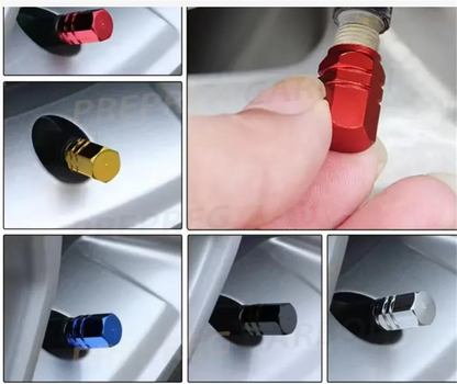 4Pcs Car Tire Valve Stems Cap Knurling Style Tire Valve Cap Aluminum Tire Wheel Stem Air Valve Cap Car Accessories 4Pcs Car Tire Valve Stems Cap Knurling Style Tire Valve Cap Aluminum Tire Wheel Stem Air Valve Cap Car Accessories