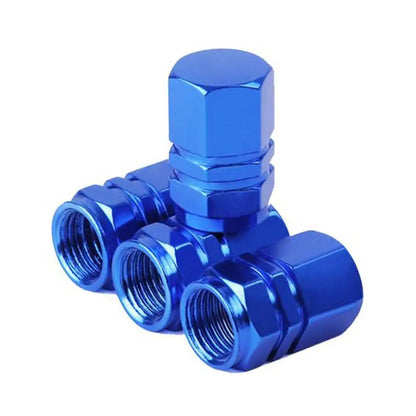 4Pcs Car Tire Valve Stems Cap Knurling Style Tire Valve Cap Aluminum Tire Wheel Stem Air Valve Cap Car Universal Accessories 4Pcs Car Tire Valve Stems Cap Knurling Style Tire Valve Cap Aluminum Tire Wheel Stem Air Valve Cap Car Universal Accessories