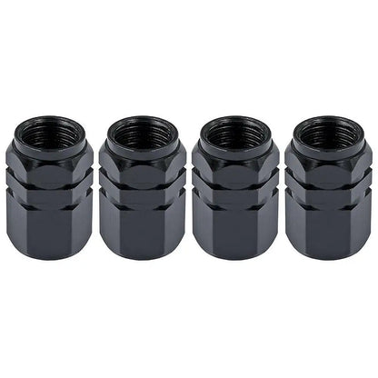 4Pcs Car Tire Valve Stems Cap Knurling Style Tire Valve Cap Aluminum Tire Wheel Stem Air Valve Cap Car Universal Accessories 4Pcs Car Tire Valve Stems Cap Knurling Style Tire Valve Cap Aluminum Tire Wheel Stem Air Valve Cap Car Universal Accessories