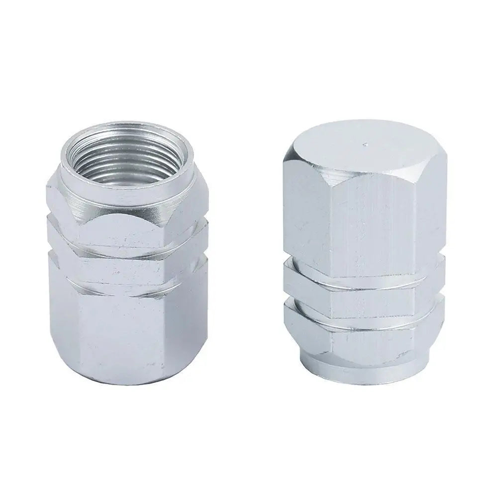 4Pcs Car Tire Valve Stems Cap Knurling Style Tire Valve Cap Aluminum Tire Wheel Stem Air Valve Cap Car Universal Accessories 4Pcs Car Tire Valve Stems Cap Knurling Style Tire Valve Cap Aluminum Tire Wheel Stem Air Valve Cap Car Universal Accessories