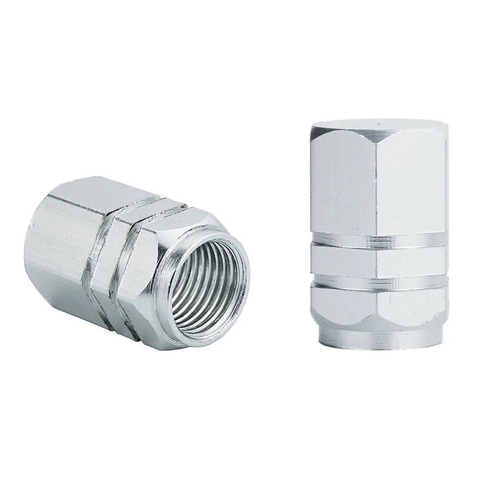 4Pcs Car Tire Valve Stems Cap Knurling Style Tire Valve Cap Aluminum Tire Wheel Stem Air Valve Cap Car Universal Accessories 4Pcs Car Tire Valve Stems Cap Knurling Style Tire Valve Cap Aluminum Tire Wheel Stem Air Valve Cap Car Universal Accessories
