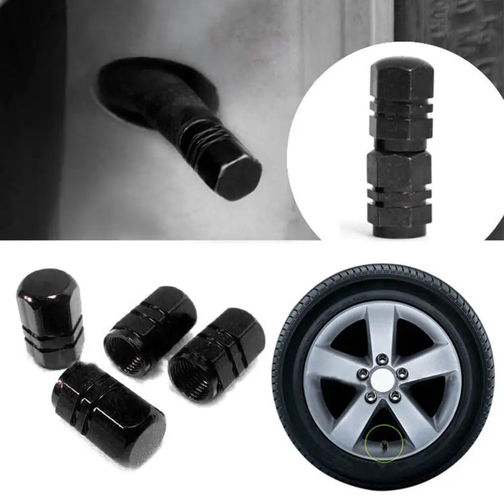 4Pcs Car Tire Valve Stems Cap Knurling Style Tire Valve Cap Aluminum Tire Wheel Stem Air Valve Cap Car Universal Accessories 4Pcs Car Tire Valve Stems Cap Knurling Style Tire Valve Cap Aluminum Tire Wheel Stem Air Valve Cap Car Universal Accessories