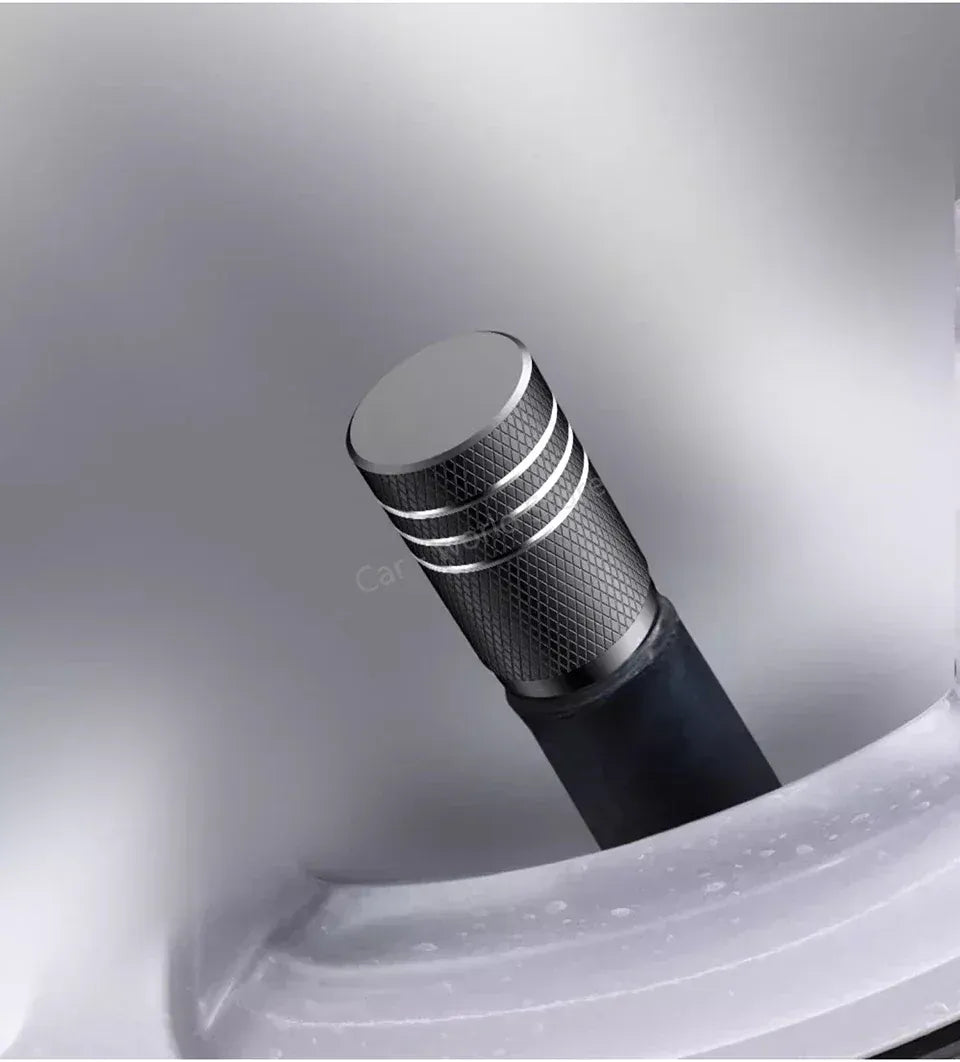 4Pcs Car Tire Valve Stems Cap Knurling Style Tire Valve Cap Aluminum Tire Wheel Stem Air Valve Cap Car Universal Accessories 4Pcs Car Tire Valve Stems Cap Knurling Style Tire Valve Cap Aluminum Tire Wheel Stem Air Valve Cap Car Universal Accessories