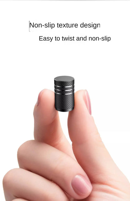 4Pcs Car Tire Valve Stems Cap Knurling Style Tire Valve Cap Aluminum Tire Wheel Stem Air Valve Cap car Universal accessories 4Pcs Car Tire Valve Stems Cap Knurling Style Tire Valve Cap Aluminum Tire Wheel Stem Air Valve Cap car Universal accessories