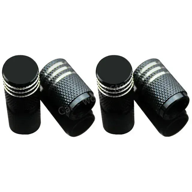 4Pcs Car Tire Valve Stems Cap Knurling Style Tire Valve Cap Aluminum Tire Wheel Stem Air Valve Cap Car Universal Accessories 4Pcs Car Tire Valve Stems Cap Knurling Style Tire Valve Cap Aluminum Tire Wheel Stem Air Valve Cap Car Universal Accessories