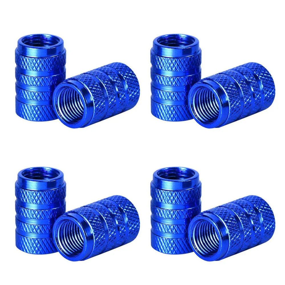 4Pcs Knurling Style Tire Valve Cap Aluminum Silver Car Tire Valve Stems Cap Tire Wheel Stem Air Valve Cap tire valve caps 4Pcs Knurling Style Tire Valve Cap Aluminum Silver Car Tire Valve Stems Cap Tire Wheel Stem Air Valve Cap tire valve caps