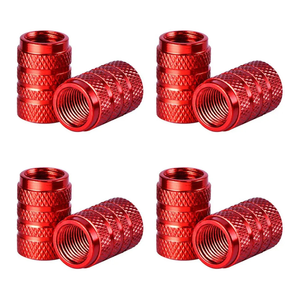 4Pcs Knurling Style Tire Valve Cap Aluminum Silver Car Tire Valve Stems Cap Tire Wheel Stem Air Valve Cap tire valve caps 4Pcs Knurling Style Tire Valve Cap Aluminum Silver Car Tire Valve Stems Cap Tire Wheel Stem Air Valve Cap tire valve caps