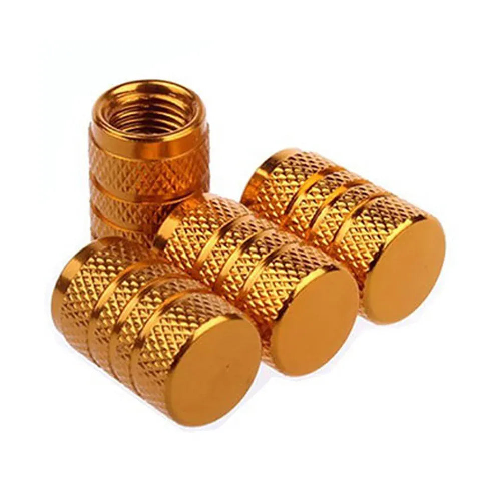 4Pcs Knurling Style Tire Valve Cap Aluminum Silver Car Tire Valve Stems Cap Tire Wheel Stem Air Valve Cap tire valve caps 4Pcs Knurling Style Tire Valve Cap Aluminum Silver Car Tire Valve Stems Cap Tire Wheel Stem Air Valve Cap tire valve caps