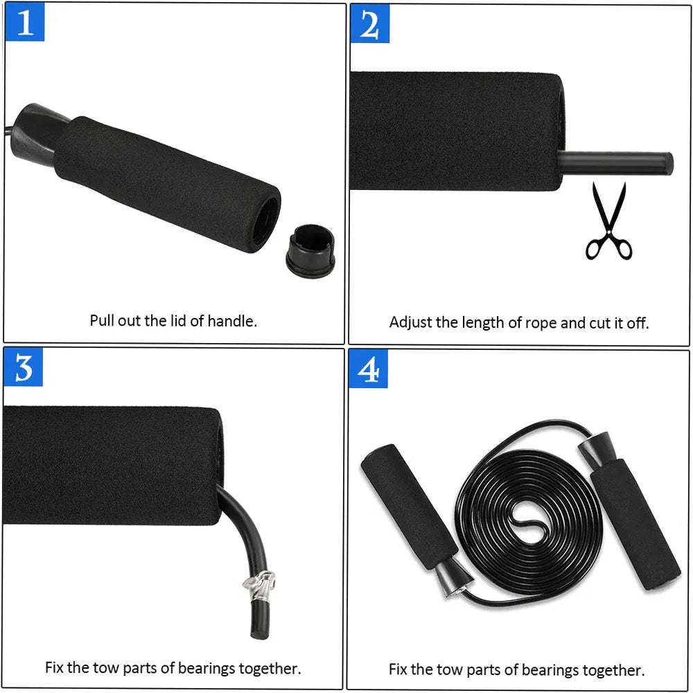 5-In-1 AB Wheel Roller Kit with Push-Up Bar Jump Rope Hand Gripper and Knee Pad 5-In-1 AB Wheel Roller Kit with Push-Up Bar Jump Rope Hand Gripper and Knee Pad