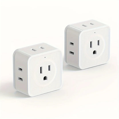 5 Way Multi Plug Outlet Extender, Wall Outlet Expander 5 Way Multi Plug Outlet Extender, Wall Outlet Expander